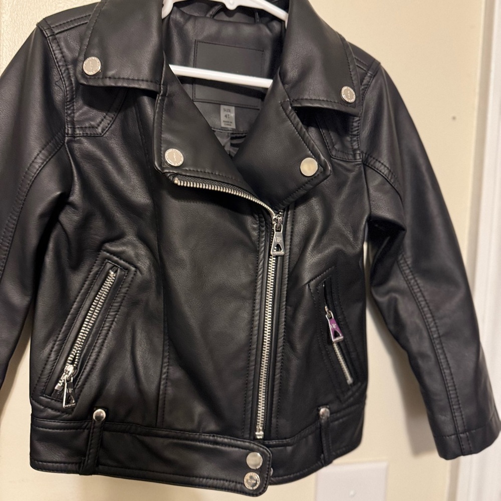 Urban Republic Kids Black Moto Jacket
